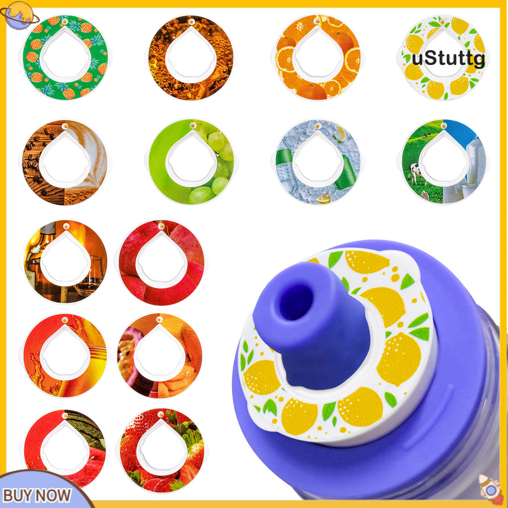 [wwmuich]6/7/14 ชิ้น Flavour Pods รสผลไม้รสชาติ Pods ขวดน้ําอากาศกลิ่น Pods Refill สําหรับ 750ML ขวด