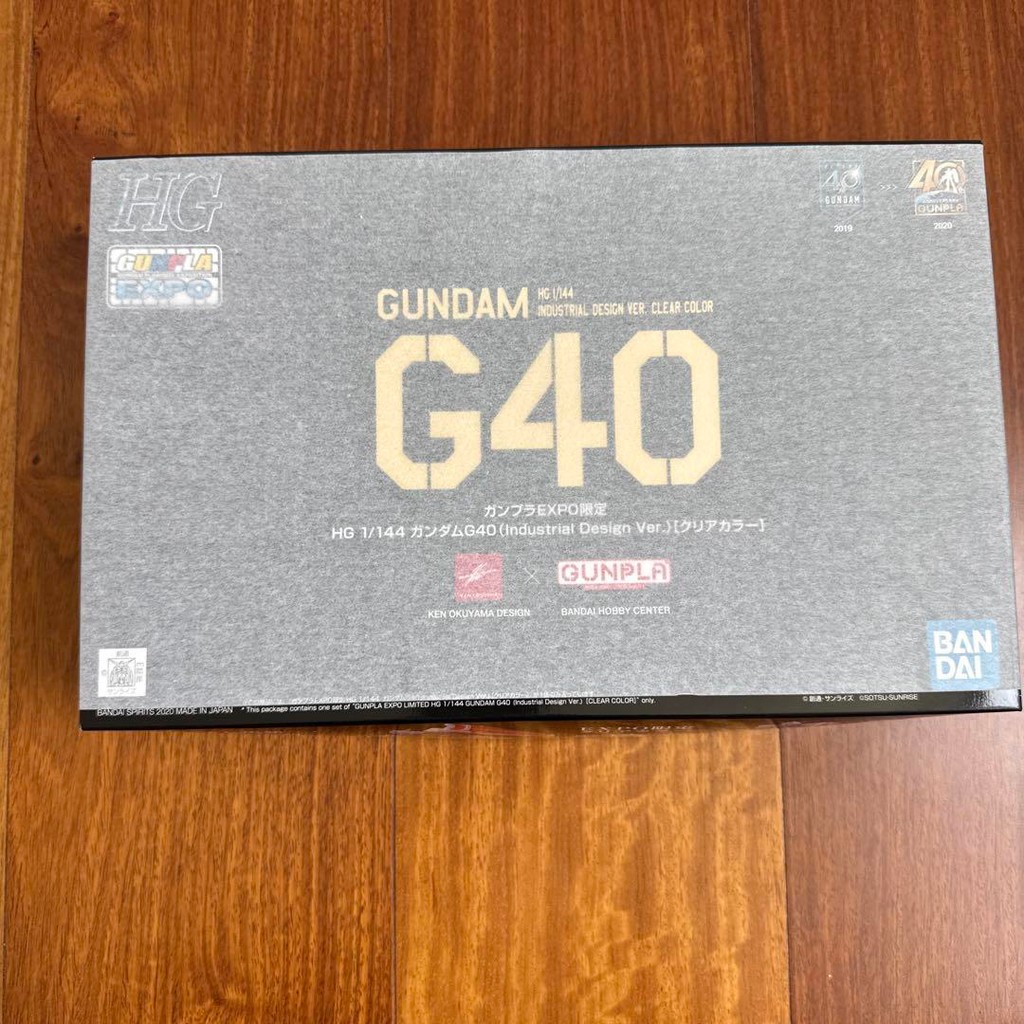 【Direct from Japan】GUNDAM G40 Gunpla EXPO สีใส สุดพิเศษ【Japan Exclusive】