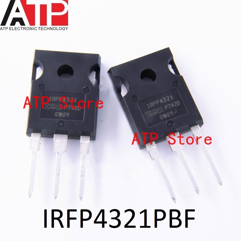 10-50PCS 100% ใหม่นําเข้า Original IRFP4321PBF IRFP4321 TO-247 FP4321 ทรานซิสเตอร์ MOSFET N-CH 150V 