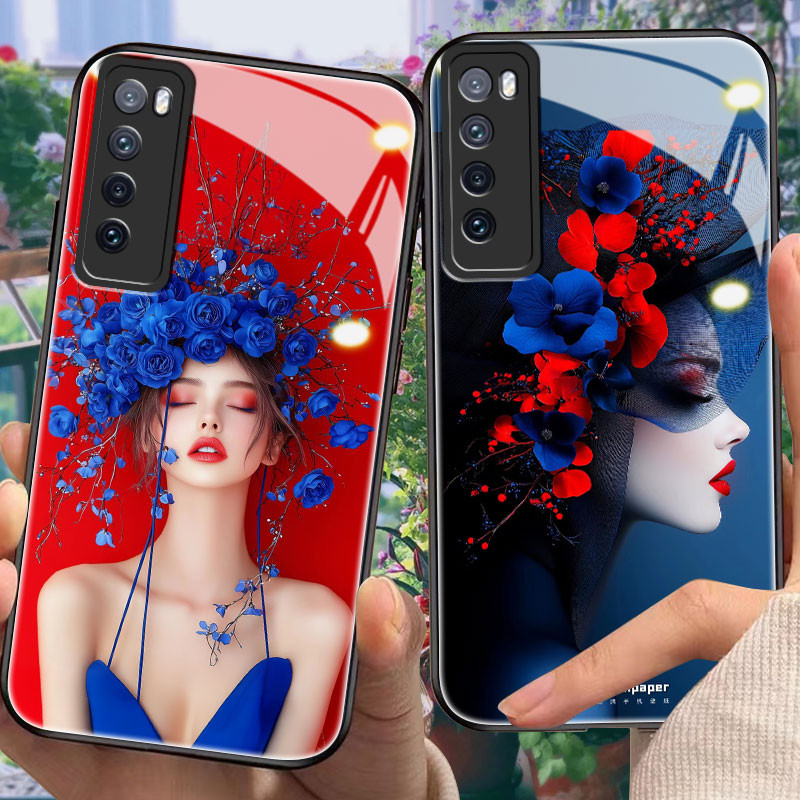 Beauty Casing สําหรับ huawei nova 7/se/i,2/i/lite,3/i,4/e,5/t,6,8/i,9/se,10/se,11,y61,y70,y90,mate 9