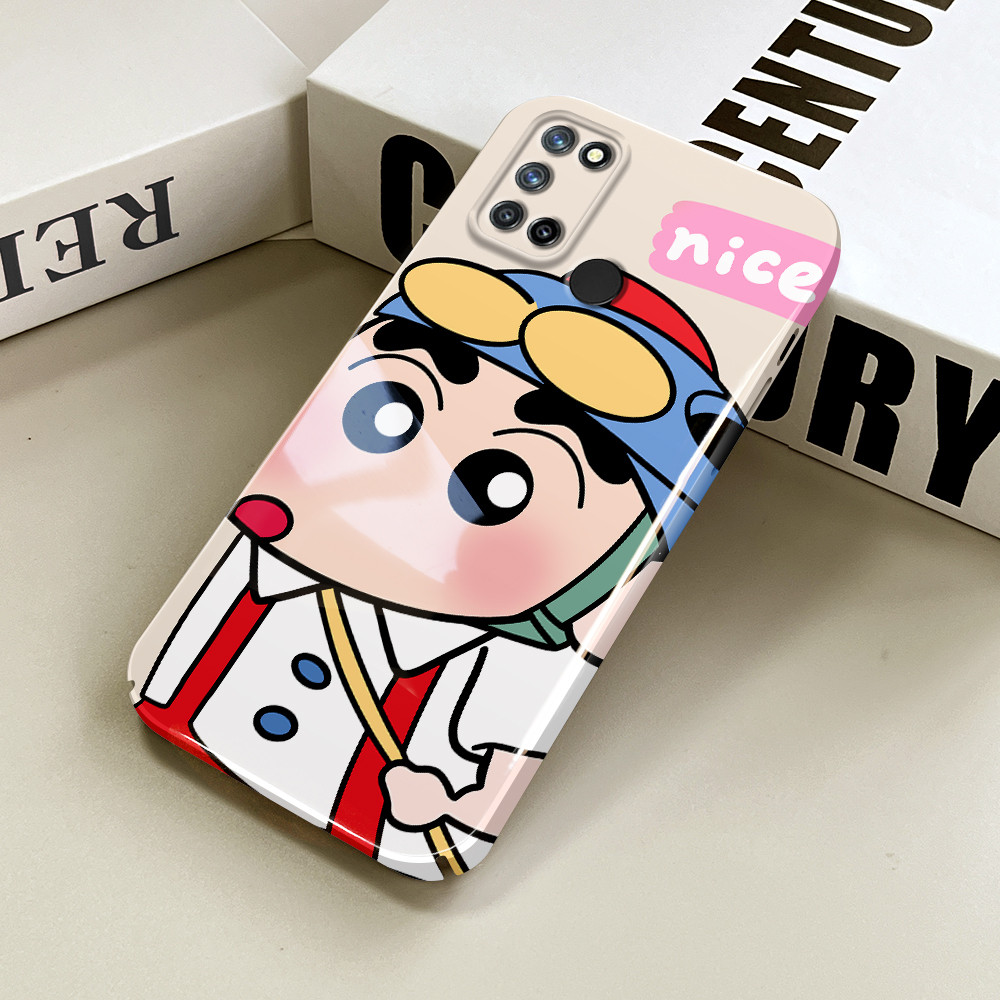 HP เคสโทรศัพท์สําหรับ Realme 7i C17 สําหรับเคสโทรศัพท์แฟชั่น Softcase นุ่ม Kesing DC4 UDE FL-1 1101