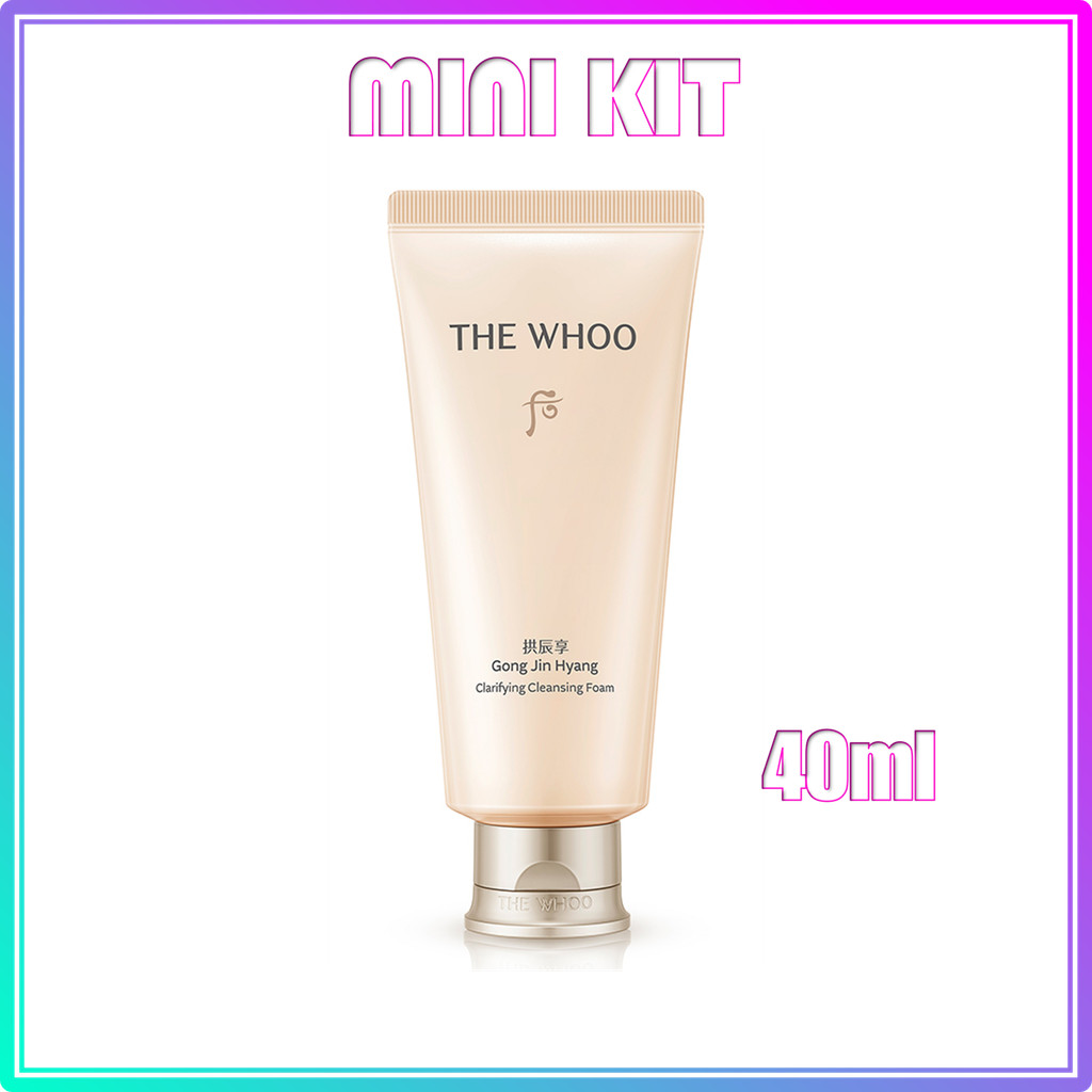 [THE WHOO] Gong Jin Hyang Clarifying Cleanser Foam 40ml #117