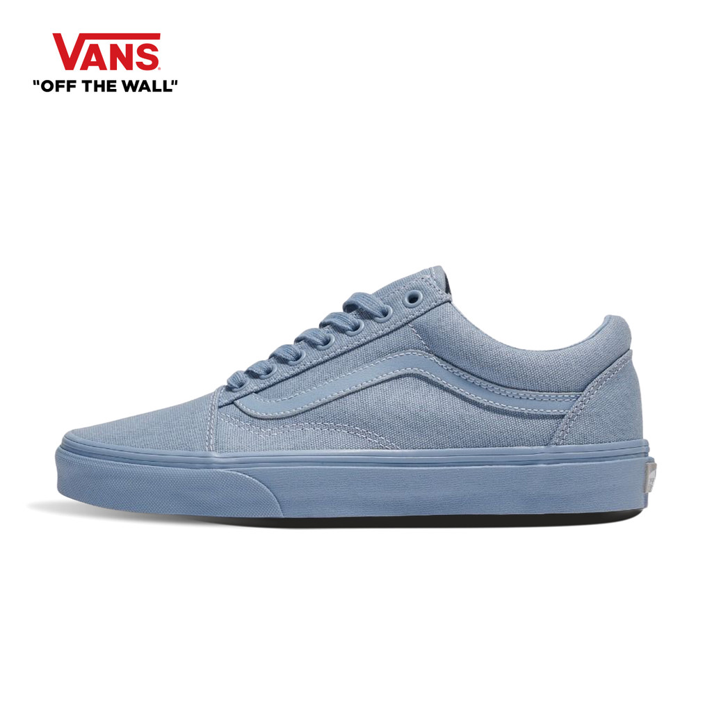 VANS OLD SKOOL - PASTEL MONO DUSTY BLUE รองเท้าผ้าใบ แวนส์ ผู้ชาย ผู้หญิง
