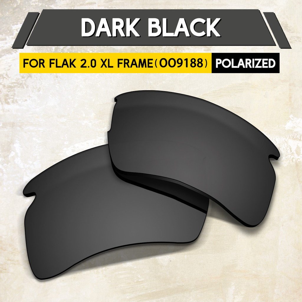 เลนส์เปลี่ยน POLARIZED 1.5 มม. สําหรับ Flak 2.0 XL OO9188 59 มม. สีดํา