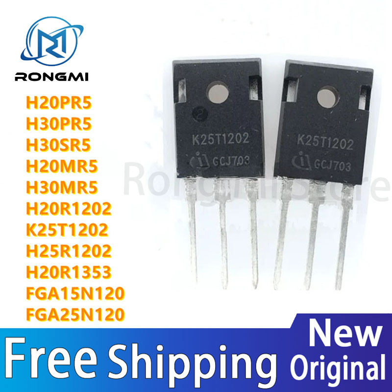 (JJJJJJ)10 ชิ้น/ล็อตใหม่ H20PR5 H20MR5 H30PR5 H30MR5 H30SR5 H20R1202 H20R1353 FGA15N1202T Spo-K247