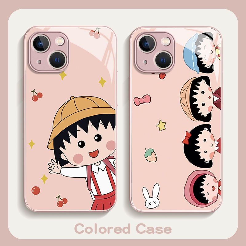 จิบิ มารุโกะ-แม่สวย​เคส Samsung A37 A57 5G A17 A16 A15 A07 A06 5G A36 A56 A26 A55 A33 A05S A22 5G A1