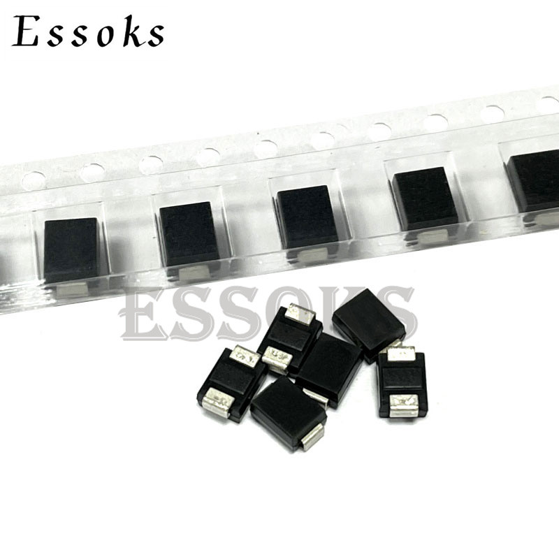 50 PC SMD Fast Rectifier ไดโอด ES2D ES2G ES2J ES3D ES3G ES3J S2M S3G S3M RS2M RS3M 2A 3A 200V 400V 6