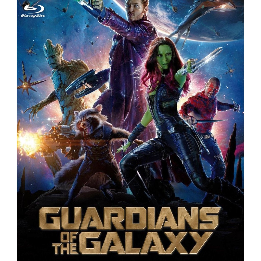 Guardians of the Galaxy (2014) บลูเรย์ Blu-ray ⭐7.9/10 Chris Pratt
