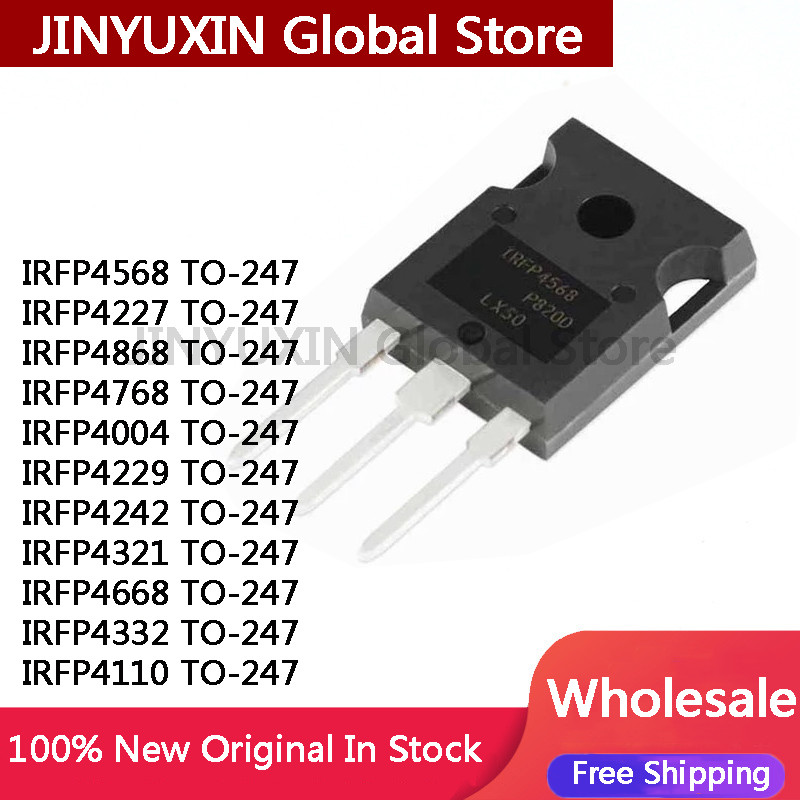 5 ชิ้น IRFP4568 IRFP4227 IRFP4868 IRFP4768 IRFP4004 IRFP4229 IRFP4242 IRFP4321 IRFP4668 IRFP4332 IRF