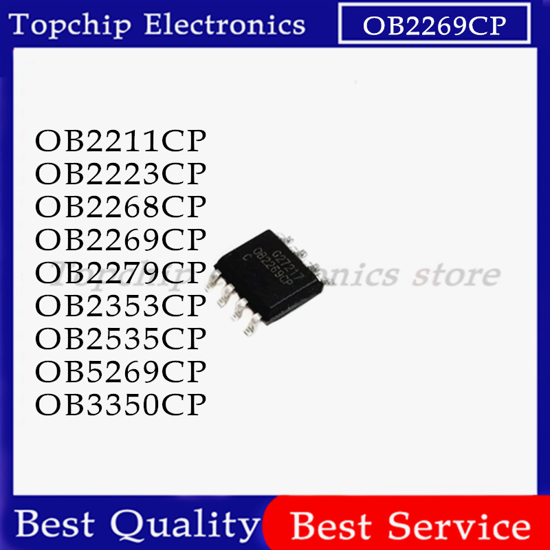 10pcs OB2269CP OB2269 SOP SOP-8 OB2211CP OB2211 OB2268CP OB2268 OB2279CP OB5269CP OB2223CP OB2223 OB