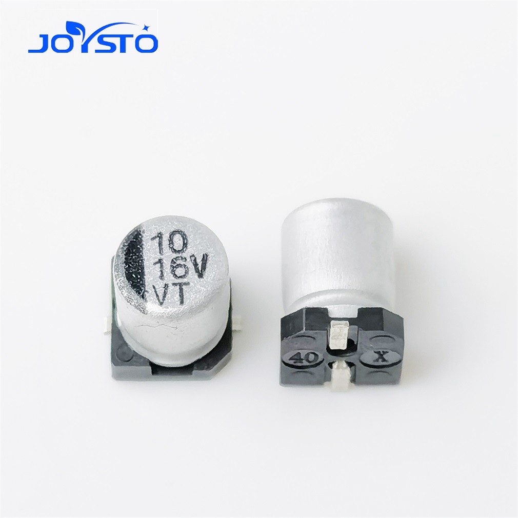 100 ชิ้น/ล็อตใหม่ SMD ตัวเก็บประจุอลูมิเนียมอิเล็กโทรลีติค 16V 10UF 10U 16V10UF 10UF16V 106 3*5.4 มม