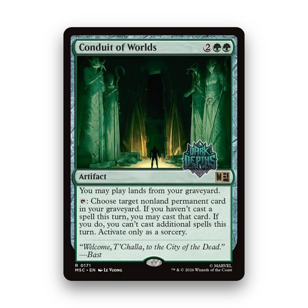 [MTG] Conduit of Worlds (#171) [MSC] [GREEN] [RARE] | Magic the Gathering