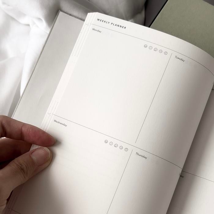 Journal Book Planner / Agenda Book / Journal Book / สมุดวางแผน / สมุดวางแผน /