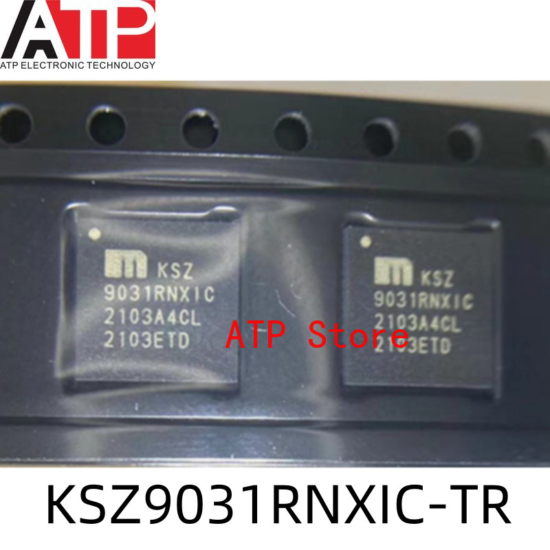 10PCS 100% ใหม่ 9031RNXIC KSZ9031RNXIC-TR QFN-48 KSZ9031RNXIC Transceiver IC Full Ethernet 48-QFN