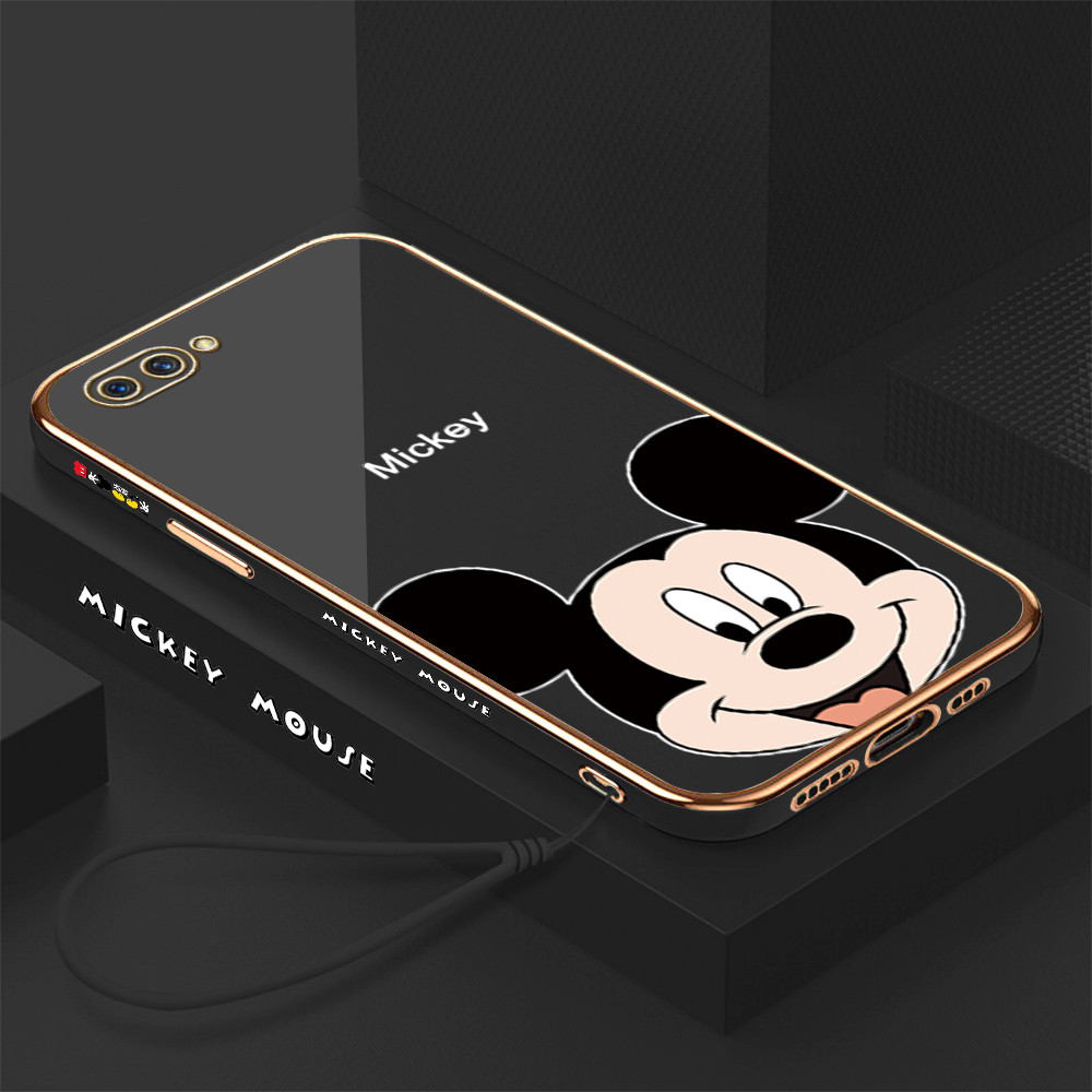 LOKAL HP [จัดส่งในพื้นที่] Realme C1 C2 C2S C3 C11 2021 C12 C15 C17 C25 U1 X A1K Mickey Mouse Patter