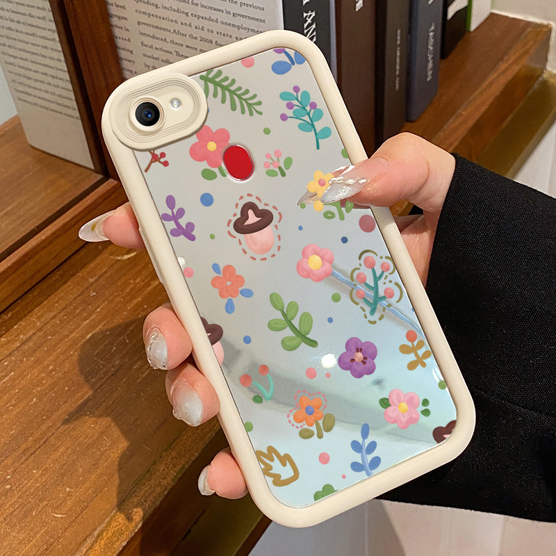 HP OPPO F5 F7 F5 Youth Case Full World Color Mirror Phone Case Silicone Softcase ป้องกันการเปรอะเปื้