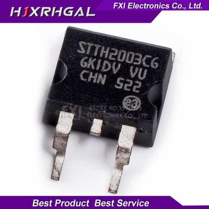 10 ชิ้น STTH2003CG STTH2003 TO-263 TO263 ใหม่เดิม