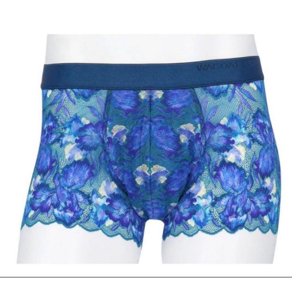 【Direct from Japan】กางเกงบ็อกเซอร์ลูกไม้ WACOAL MEN ใหม่ ไม่เคยใช้งาน ไซส์ L【Japan Exclusive】
