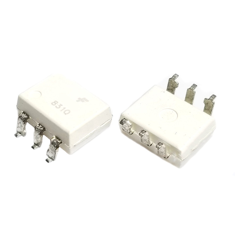 10 ชิ้นสีขาว 4N25 Optocoupler ทรานซิสเตอร์เอาต์พุตรุ่น EL4N25 SMD SOP-6