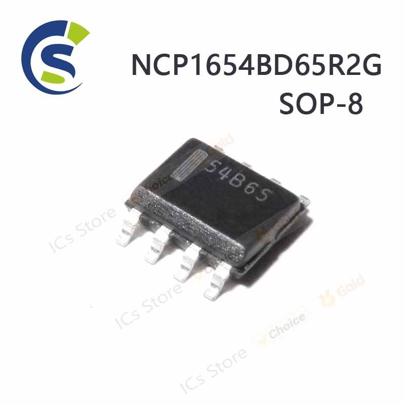 5-10PCS 100% ใหม่ 54B65 NCP1654 NCP1654BD65R2G sop-8 ชิปเซ็ต
