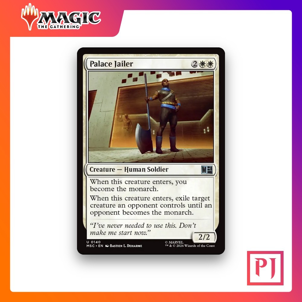 [MTG] Palace Jailer (#140) [MSC] [WHITE] [UNCOM] | Magic the Gathering