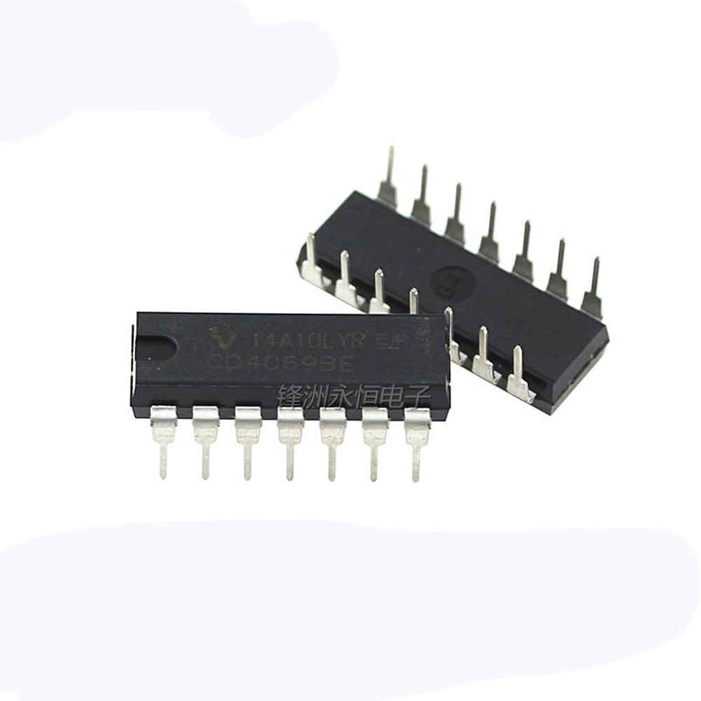 20PCS หกไม่ประตูอินเวอร์เตอร์ CD4069 CD4069BE CD4069UBE CD4069UBM DIP14 SOP14