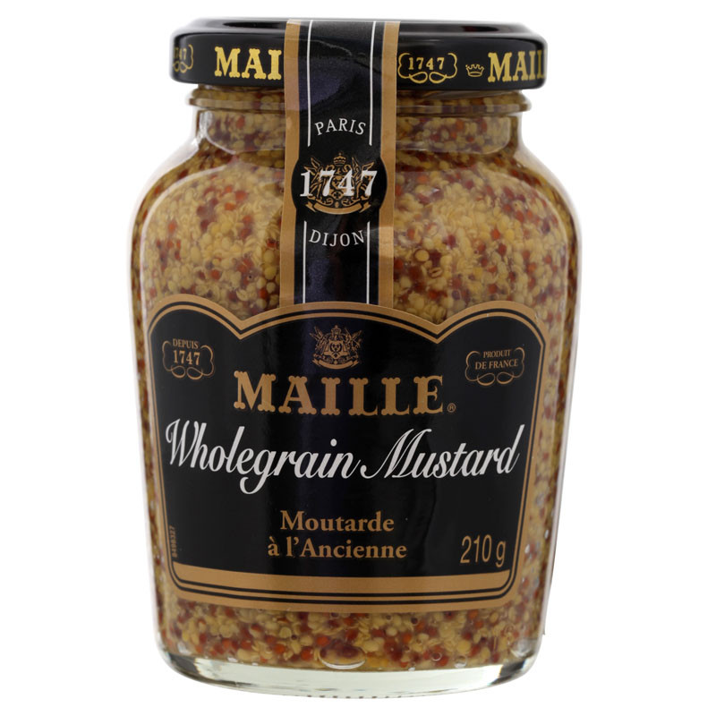 MAILLE มายด์โฮลเกรนมัสตาร์ด 210กรัม [3036817800233]