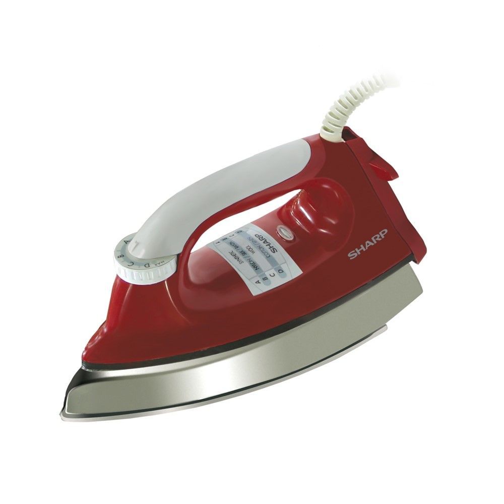 [สินค้าส่งด่วน] SHARP เตารีดแห้ง 1000 วัตต์ #AM-465T (คละแบบ)