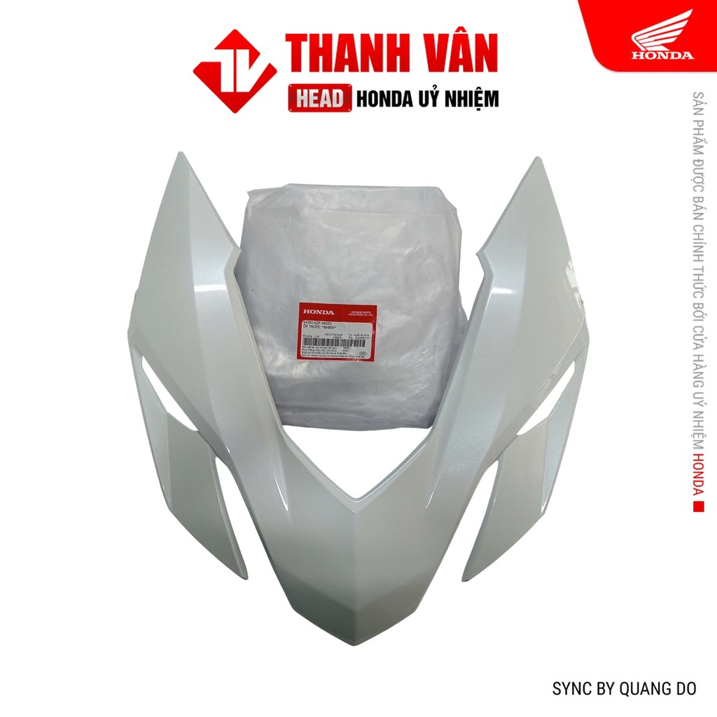 หน้ากากหน้าพลาสติก Nhb55 HONDA Winner X V3 2020-2021 สีขาว