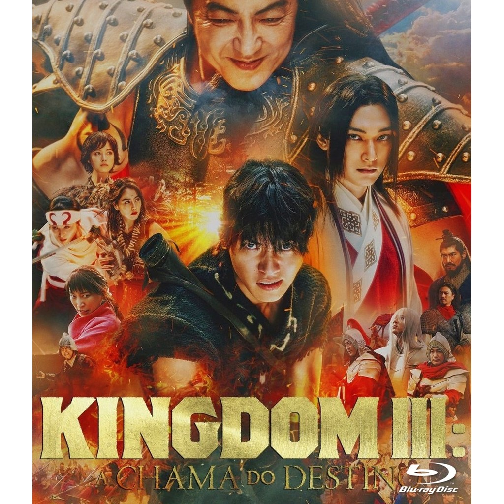 Kingdom III: The Flame of Destiny (2023) บลูเรย์ Blu-ray ⭐7.5/10 Kento Yamazaki