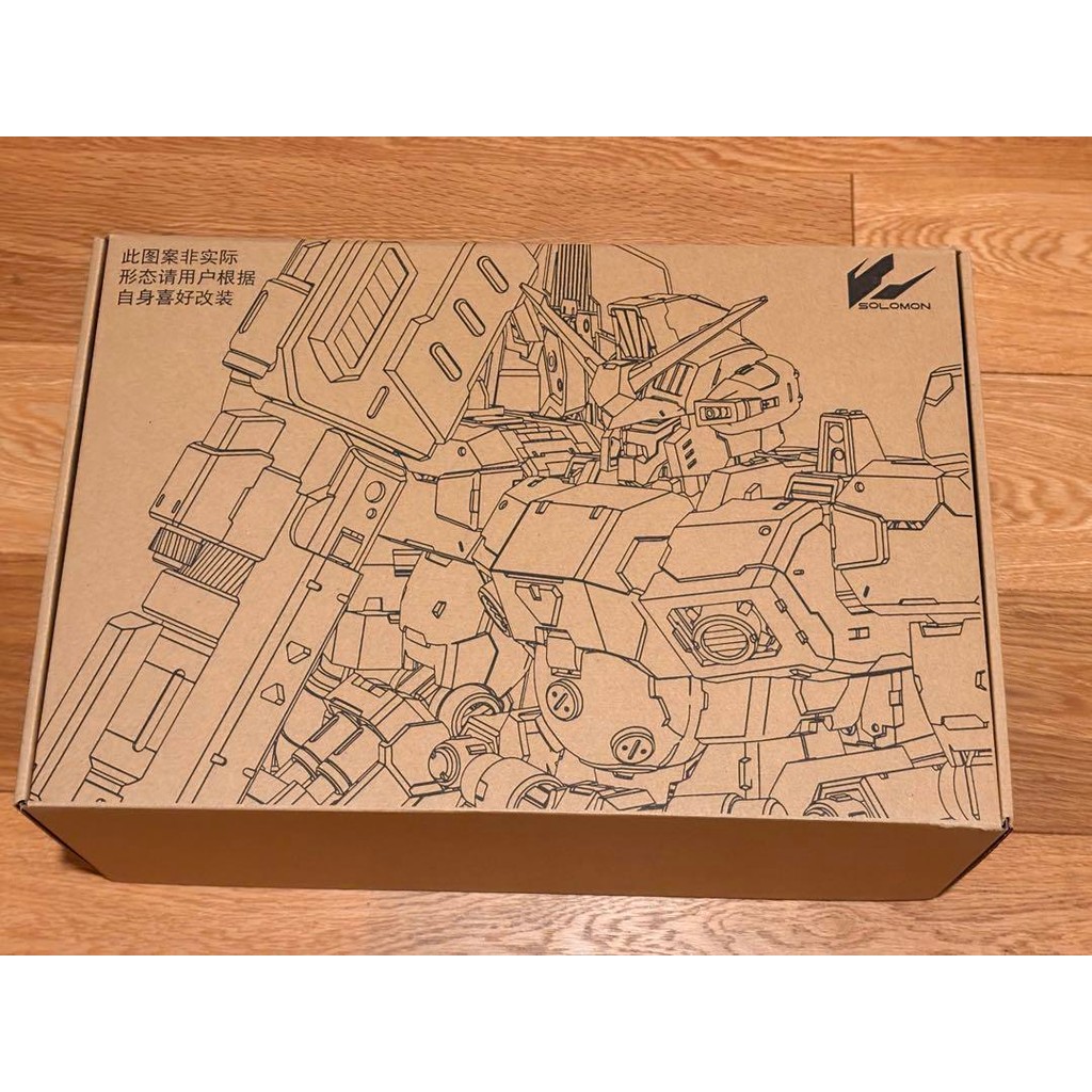 【Direct from Japan】สติ๊กเกอร์กันน้ำ Solomon 1/100 GP-02A พร้อมชุดไฟส่องสว่าง (ยังไม่ได้ประกอบ)【Japan