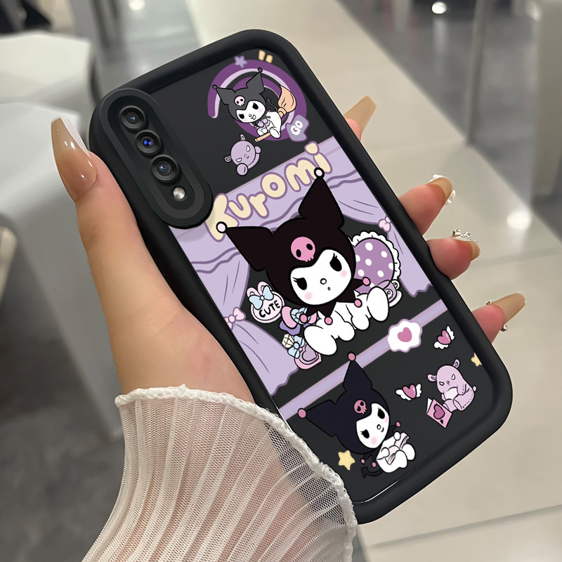 เคสสำหรับ Samsung Galaxy A50 A50s A30s เคสโทรศัพท์กระต่ายสามสีซิลิโคนกันกระแทก