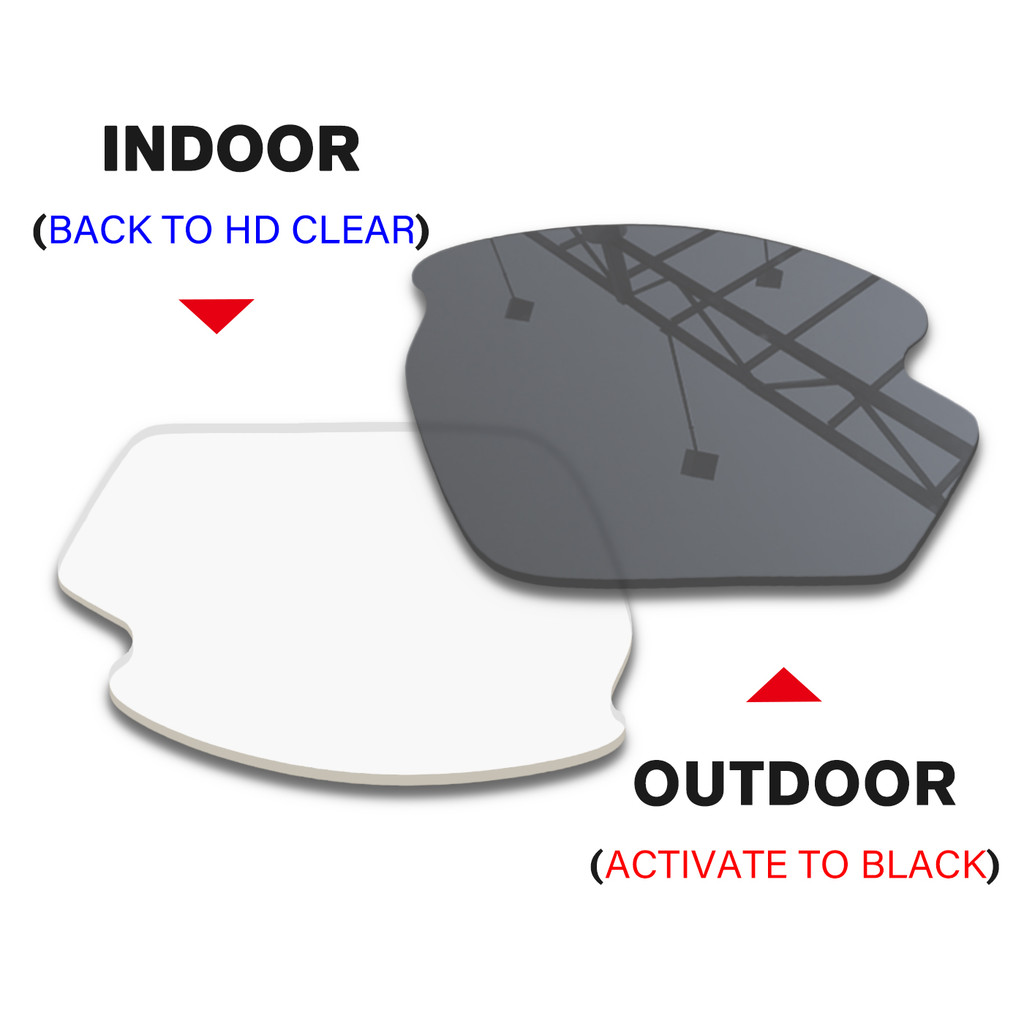 เปลี่ยนเลนส์ได้สําหรับแว่นกันแดด Rudy Project Rydon – ตัวเลือกหลายสี