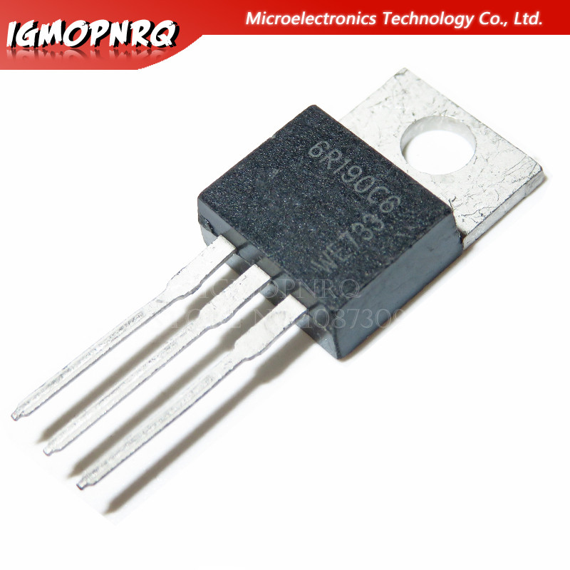 5pcs 6R190C6 600V IPP60R190C6 IPP034NE7N3G 034NE7N3G high current MOS TO220 ใหม่เดิม