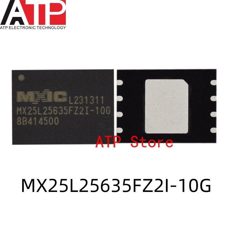10 ชิ้น/ล็อต 100% ใหม่ Original MX25L25635FZ2I-10G WSON-8 MX25L25635FZ2I 10G ชิป IC SPI NOR แฟลช 256