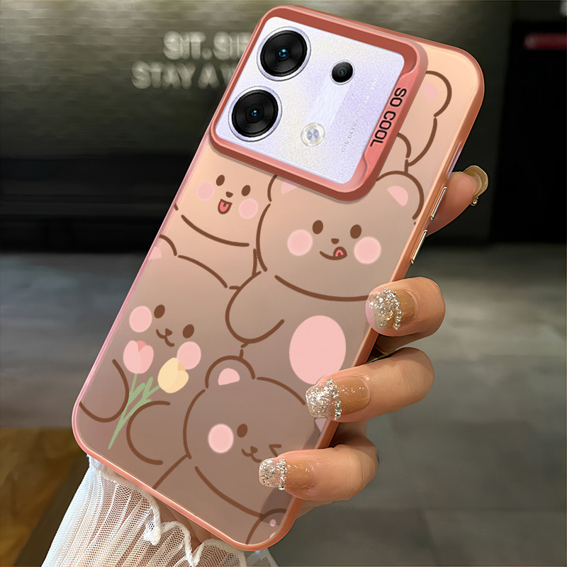 เคสสำหรับ Infinix Zero 30 5G เคสโทรศัพท์หมีน่ารักป้องกันการตกกันกระแทก