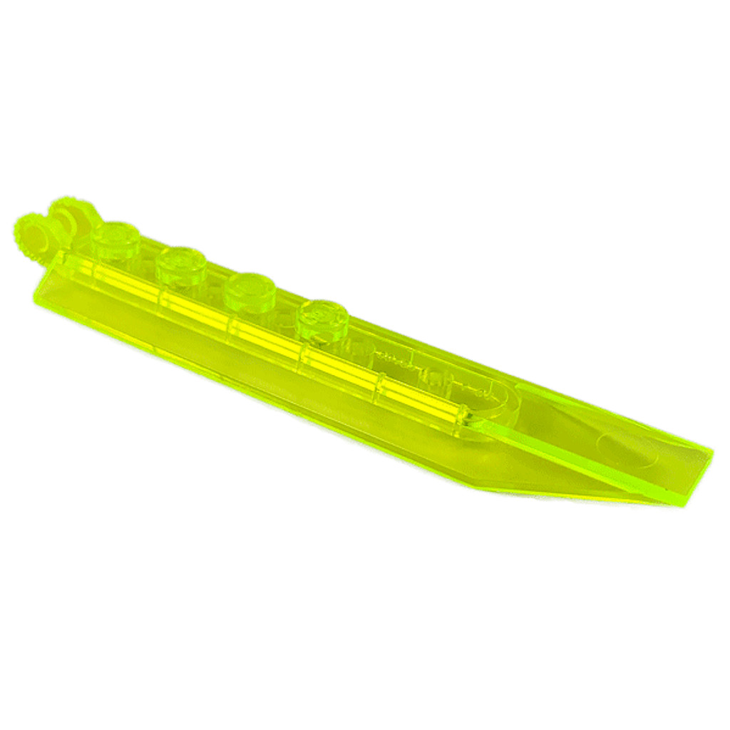 Brick2cube Part - Hinge Plate 1 x 8 with Angled Side Extensions - 30407