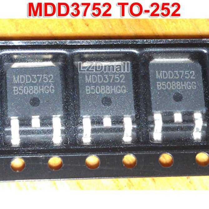 10 ชิ้น MDD3752 TO-252 MDD3752RH TO252 LCD MOS Tube ใหม่