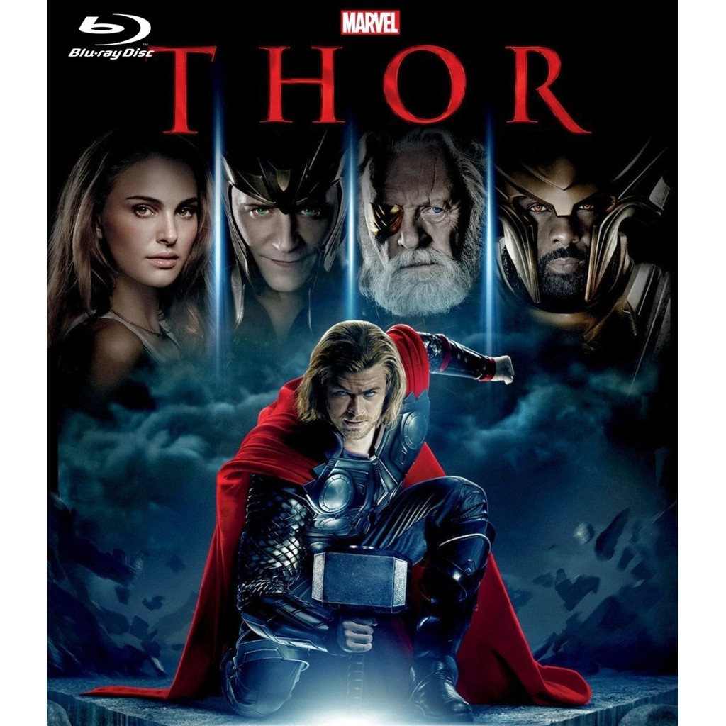 Thor (2011) บลูเรย์ Blu-ray ⭐6.8/10 Chris Hemsworth