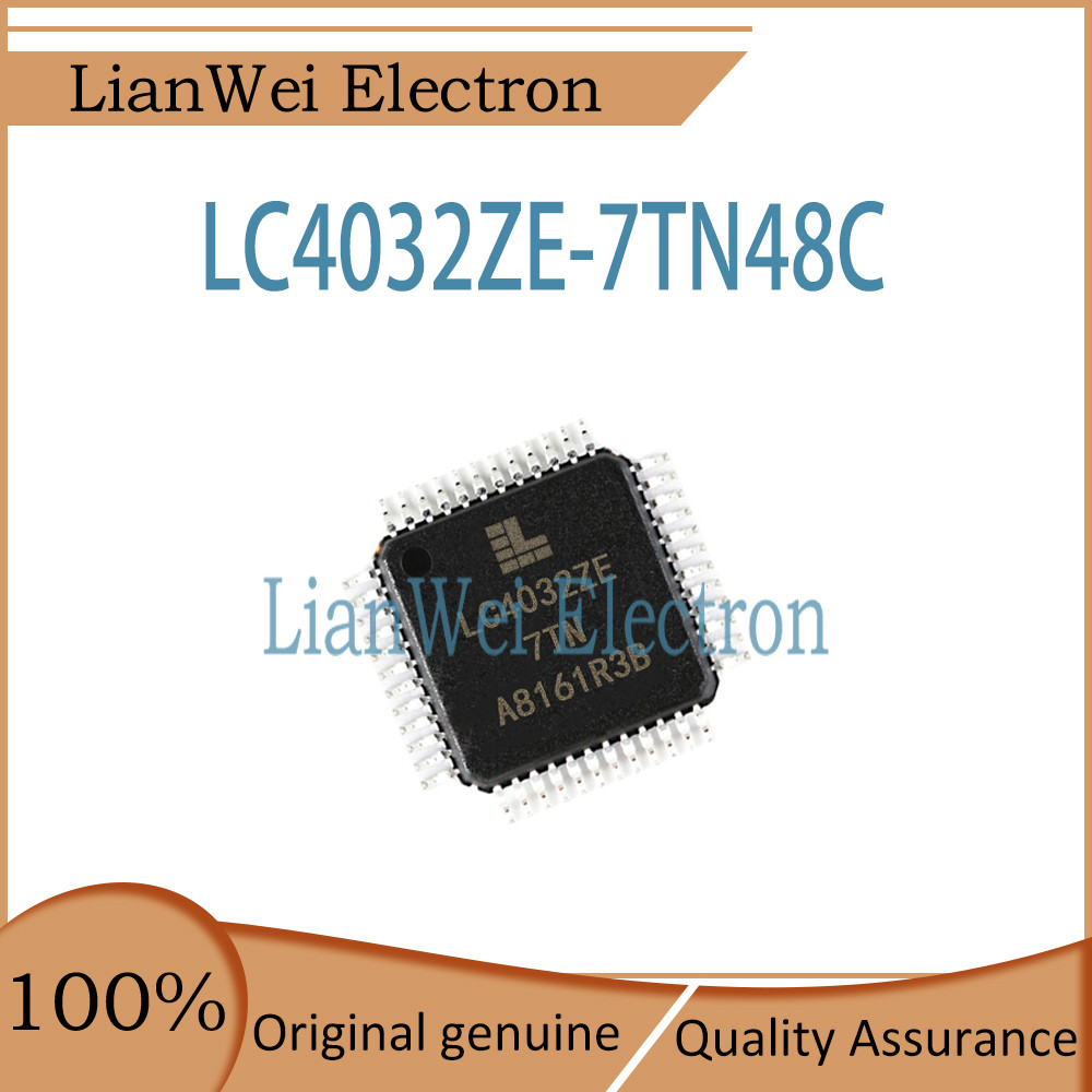 LC4032ZE LC4032ZE-7TN48C LC4032 LC4032ZE-7TN48 ชิปเซ็ต IC TQFP-48