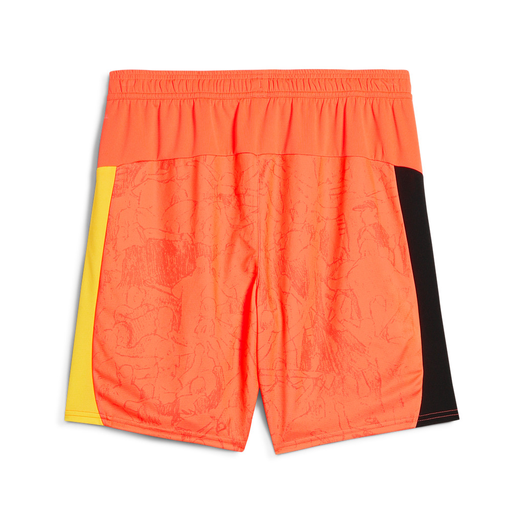 PUMA Football กางเกงขาสั้นผู้ชาย KID SUPER x MANCHESTER CITY สีส้ม - 78114608 — صورة 6