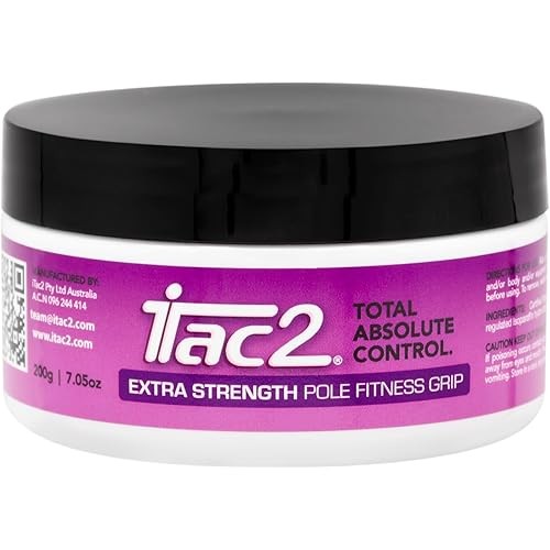[Direct from JP] ITAC2® Pole Fitness Grip - Extra Strength (7.5 oz 200g) Jar - Natural Grip Aid for 