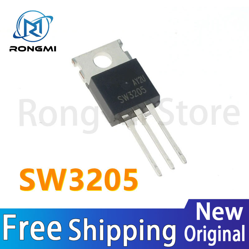 10-50 ชิ้น/ล็อตใหม่ .SW3205 TO-220 55V 110A IC มีในสต็อกขายส่ง