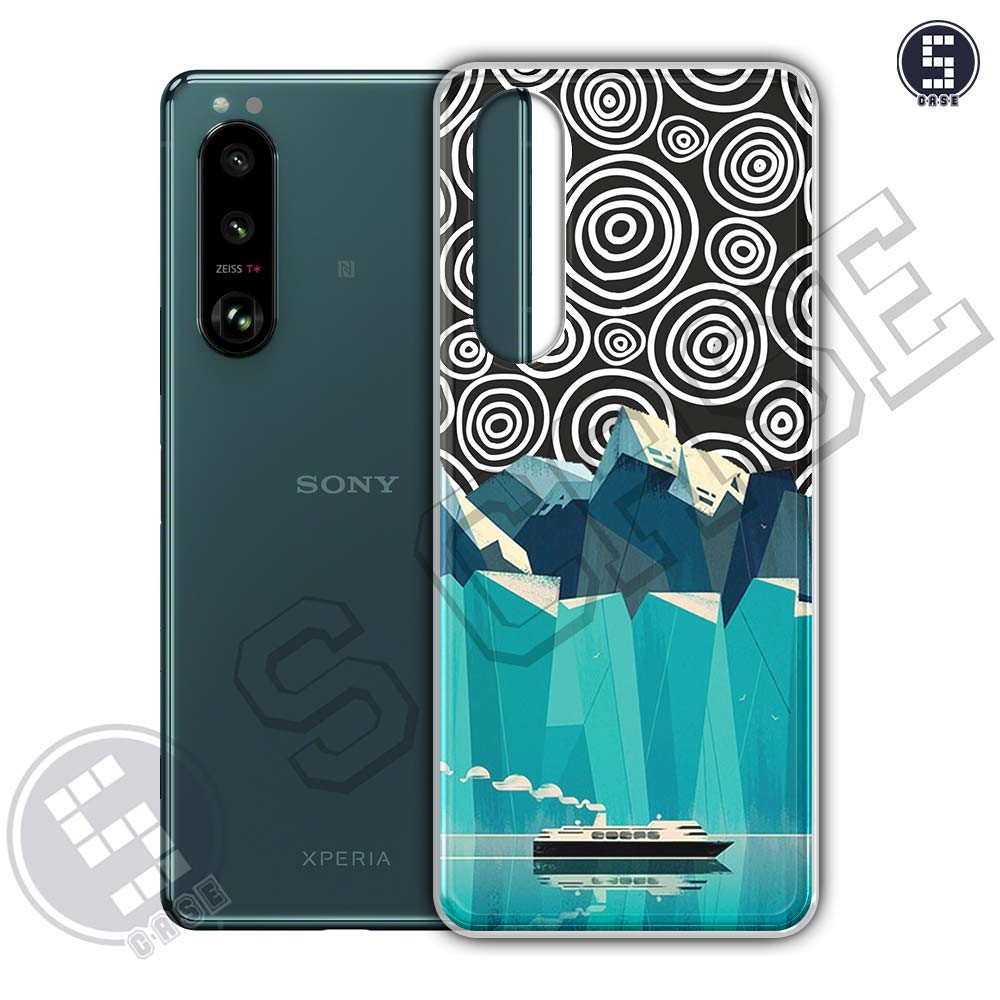 เคสสําหรับ Sony Xperia 5 ii, xperia 5 iii, Xperia 5 IV หลายรุ่น SLC19 Ocean