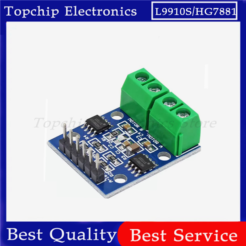 L9110 L9110S / HG7881 HG7881CP สองถนนมอเตอร์ขับเคลื่อนโมดูลสําหรับ 2 ช่อง DC Stepper Motor Driver Bo
