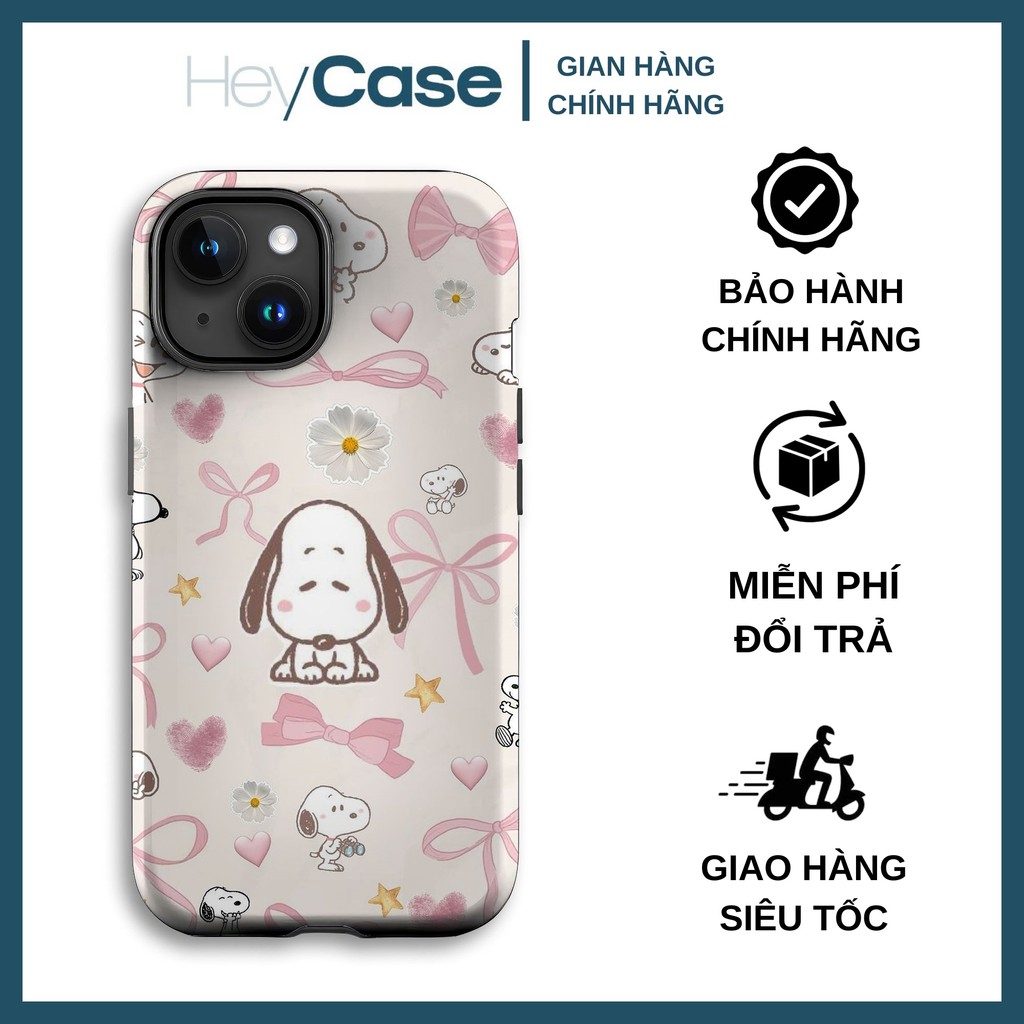 เคสไอโฟน Snoopy และผองเพื่อน กันกระแทก ทนทานและสวยงาม