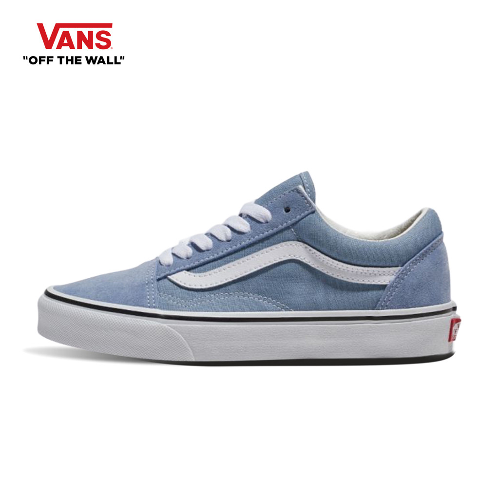 VANS OLD SKOOL - COLOR THEORY DUSTY BLUE รองเท้าผ้าใบ แวนส์ ผู้ชาย ผู้หญิง