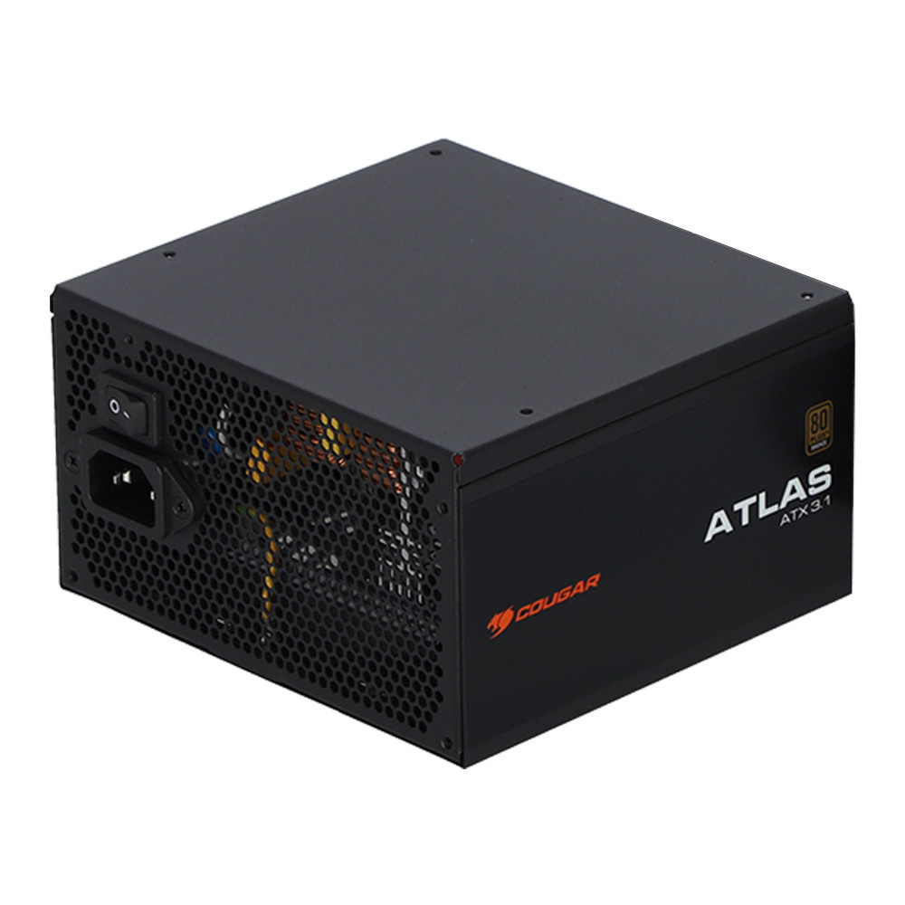 POWER SUPPLY (อุปกรณ์จ่ายไฟ) COUGAR ATLAS 750 (ATX 3.1) - 750W 80 PLUS BRONZE ATX BLACK <>