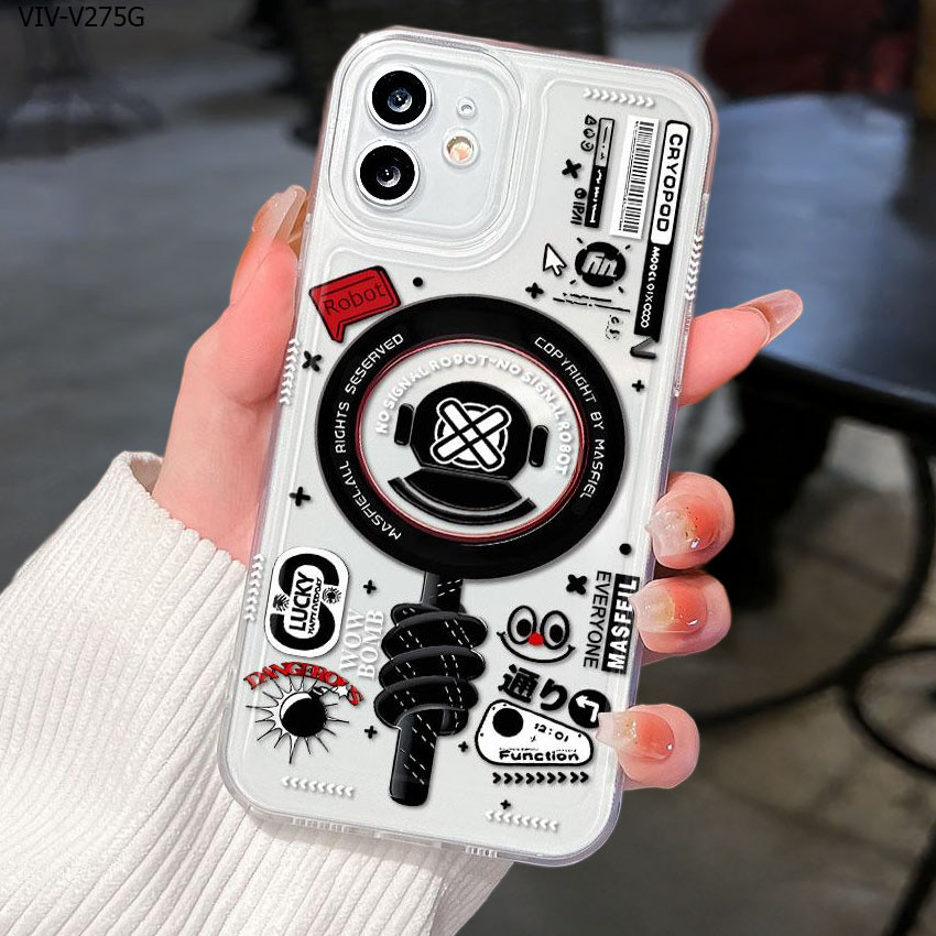 โปร่งใส เคส For VIVO V60 V50 V30 V29 V29E V27 Pro Lite 4G 5G Phone Case เคสวีโว่ Soft TPU เคสนิ่ม Silicone เคสซิลิโคน TK
