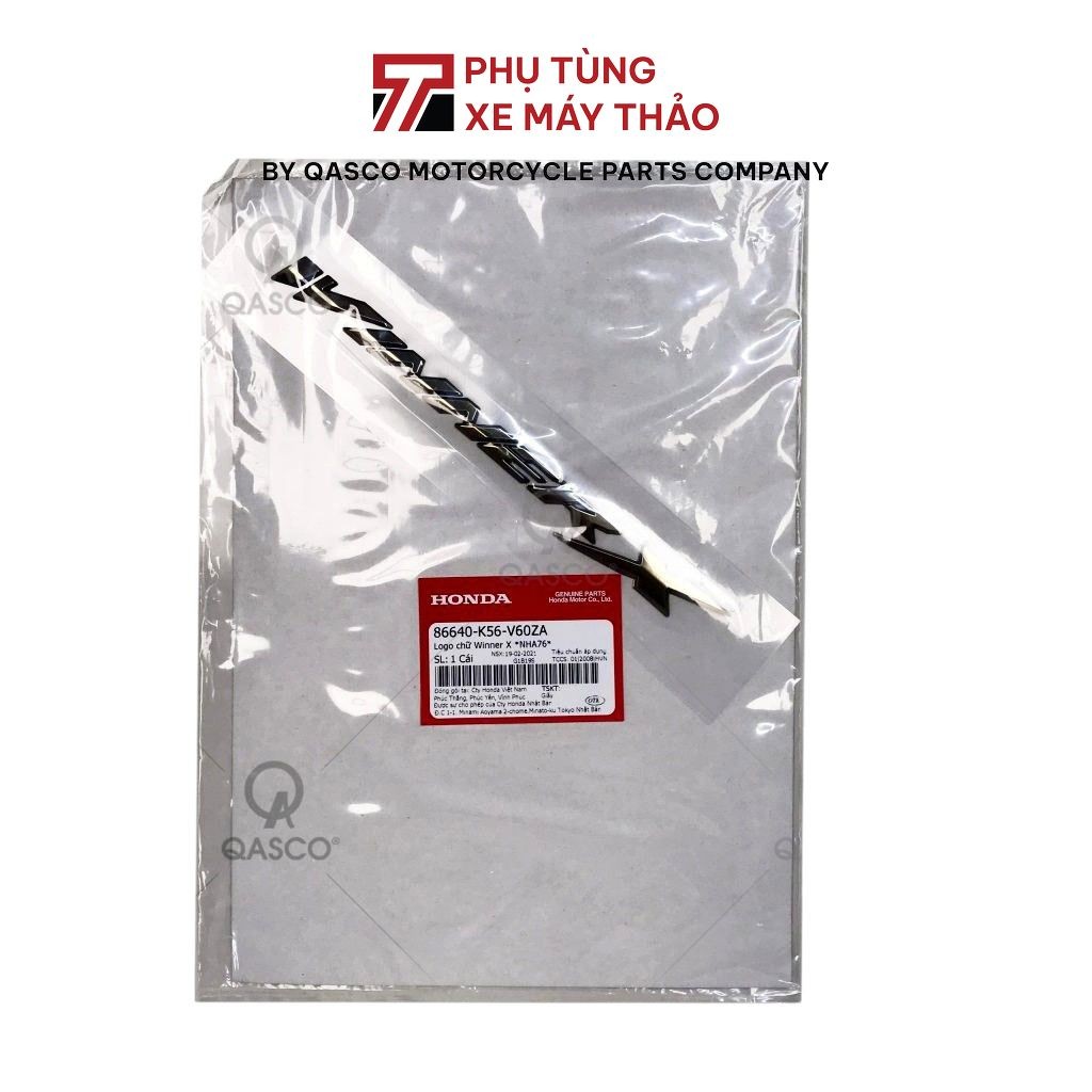 HONDA Winner X (RS150 V1 V2) (สีเหลือง) | 86640K56V60ZA_7B 3H